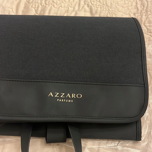 Azzaro parfumerie back pack brand new fabric and leather kind mix can be folded - Picture 6 of 7